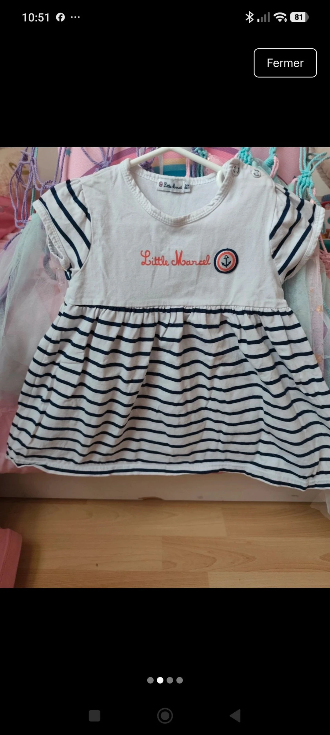 Robe little Marcel 24 mois